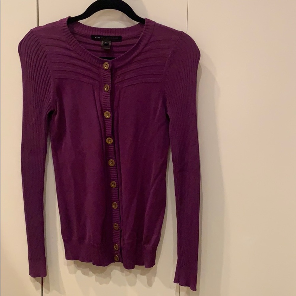 Marc by Marc Jacobs, Plum Cardigan